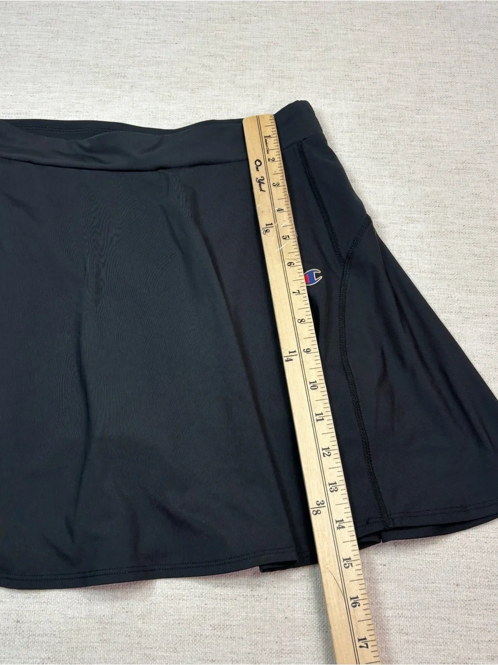 Champion girl size 14 - 16 Black Circle Skater Athletic Skirt short